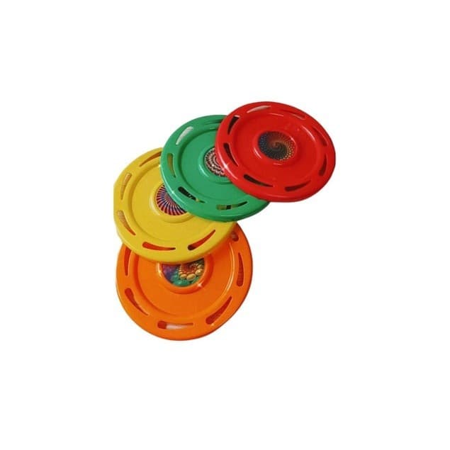 Kit com 10 a 30 Frisbees de Arremesso – Disco Voador Brinquedo Infantil e para Pets | 21cm
