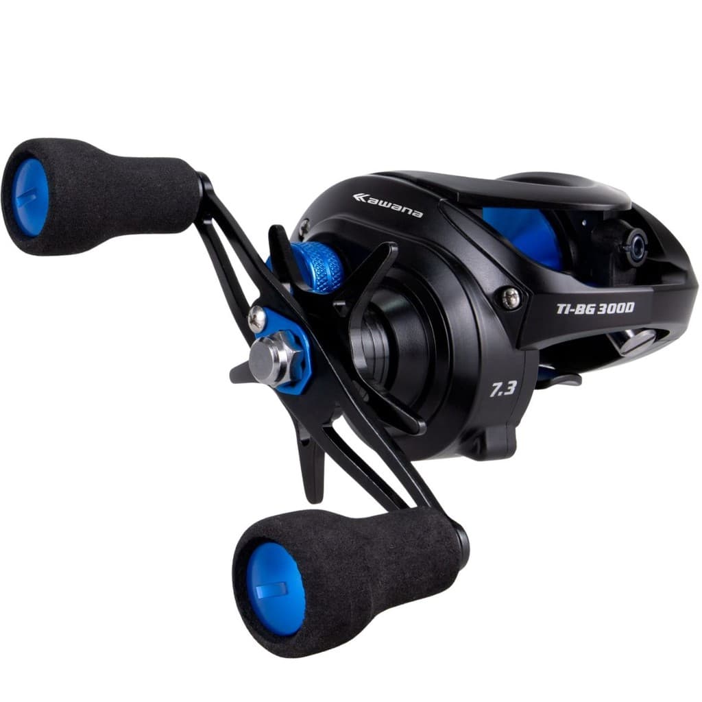Carretilha Tigon BG 300 Drag 30LB, 035mm 252 Metros, chassi Carbono, Especial Pesqueiro