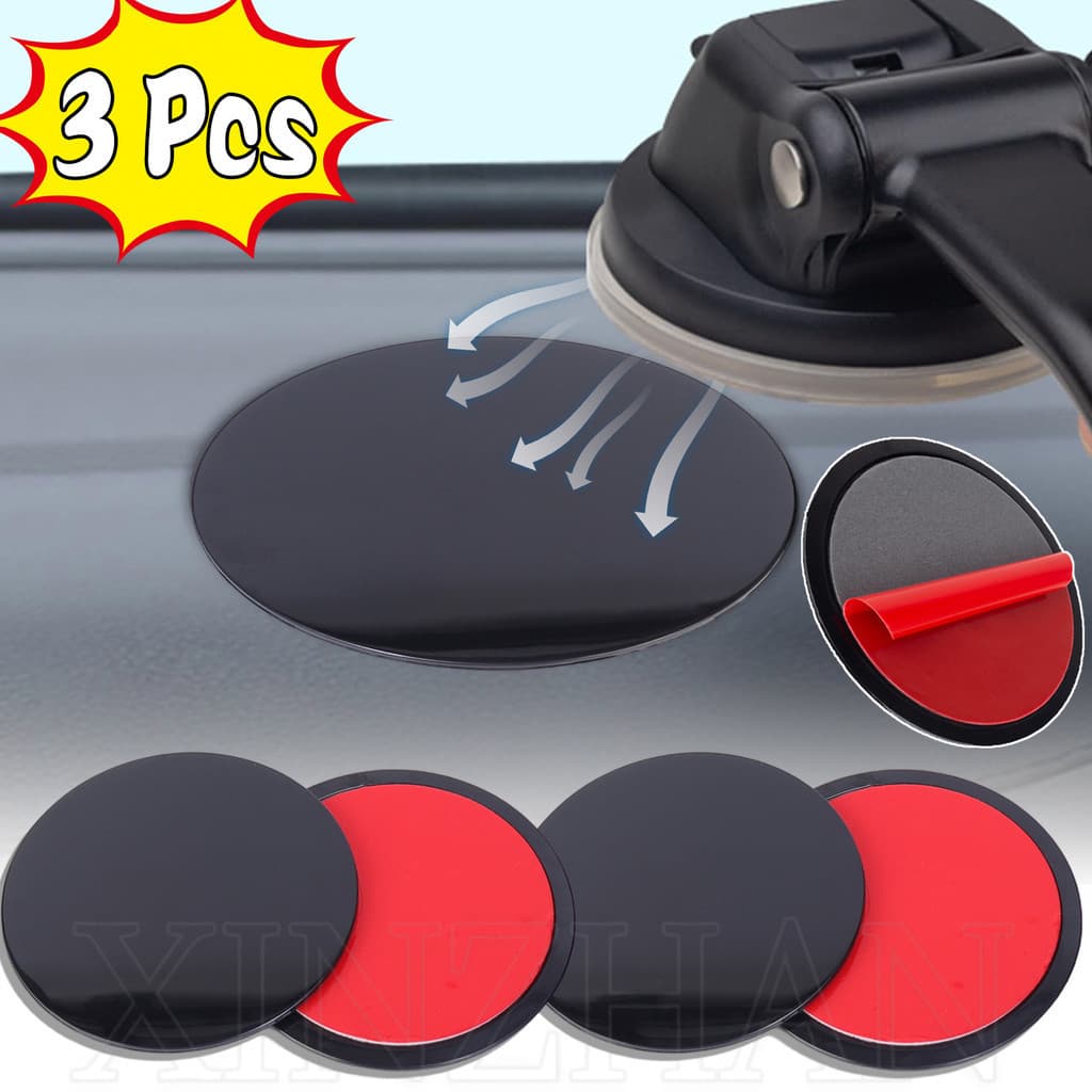 Ventosa Fixa Para Suporte De Celular-Disco Auxiliar De Base De Carro Dedicado Console Central-Adesivo Multifuncional , F