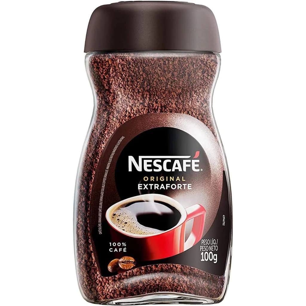 Café Solúvel Nescafé Original ExtraForte vidro 100g