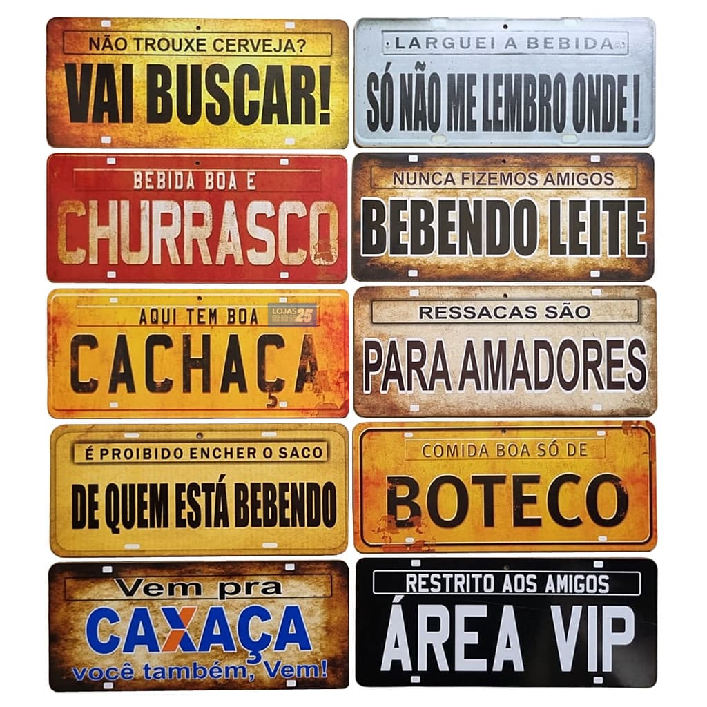 Placa Carro Quadro Decorativo Divertidas Frases Mdf 816 C1