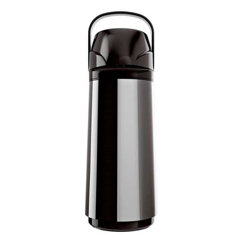 Garrafa Térmica Air Pot Inox New Vidro 1l Pressão Invicta