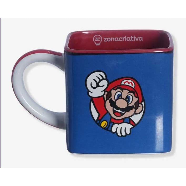 Caneca Cubo Nintendo Super Mario 300 ML Licenciada