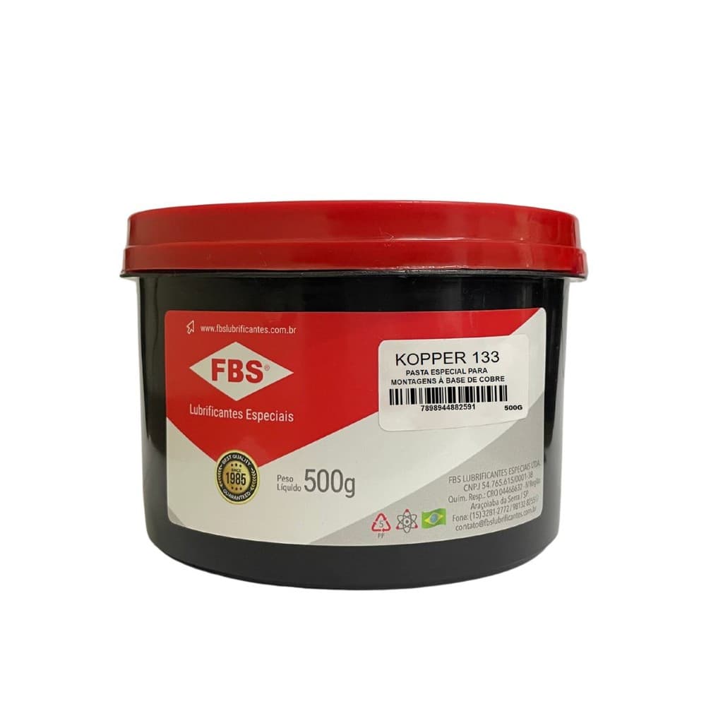 Pasta Cobreada De Montagem E Lubrificante Kopper 133 - 500g