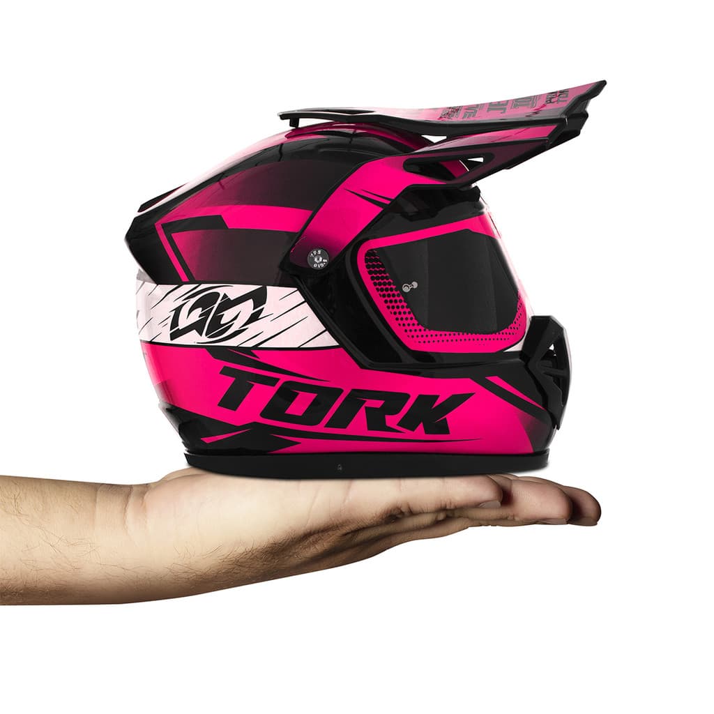 Mini Cofre Pro Tork Capacete Factory Edition Cross P/ Moedas Colecionável Amarelo Laranja Azul Rosa
