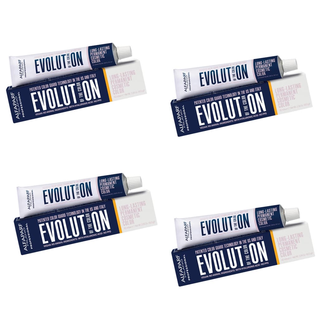 Kit 4 Colorações Evolution Alfaparf 60g - Tintura Profissional