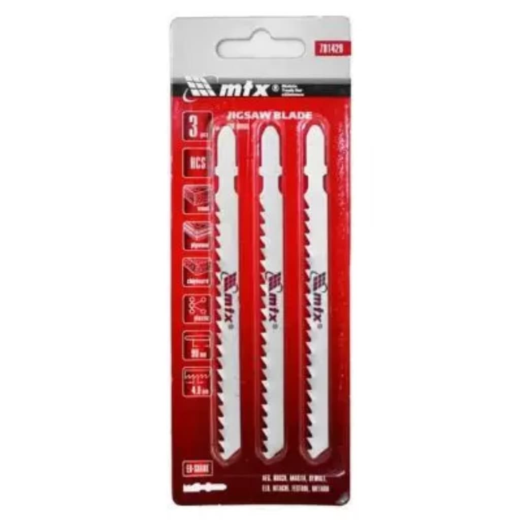LÂMINA DE SERRA TICO TICO MULT 100X4MM 3 PEÇAS 781429 MTX