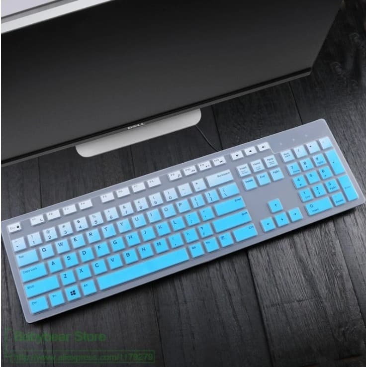 Teclado De Laptop Flim Para Dell Inspiron Aio Kb216 Kb216P Kb216T KM636 All-In-One Pc Desktop Protetor À Prova D'água De