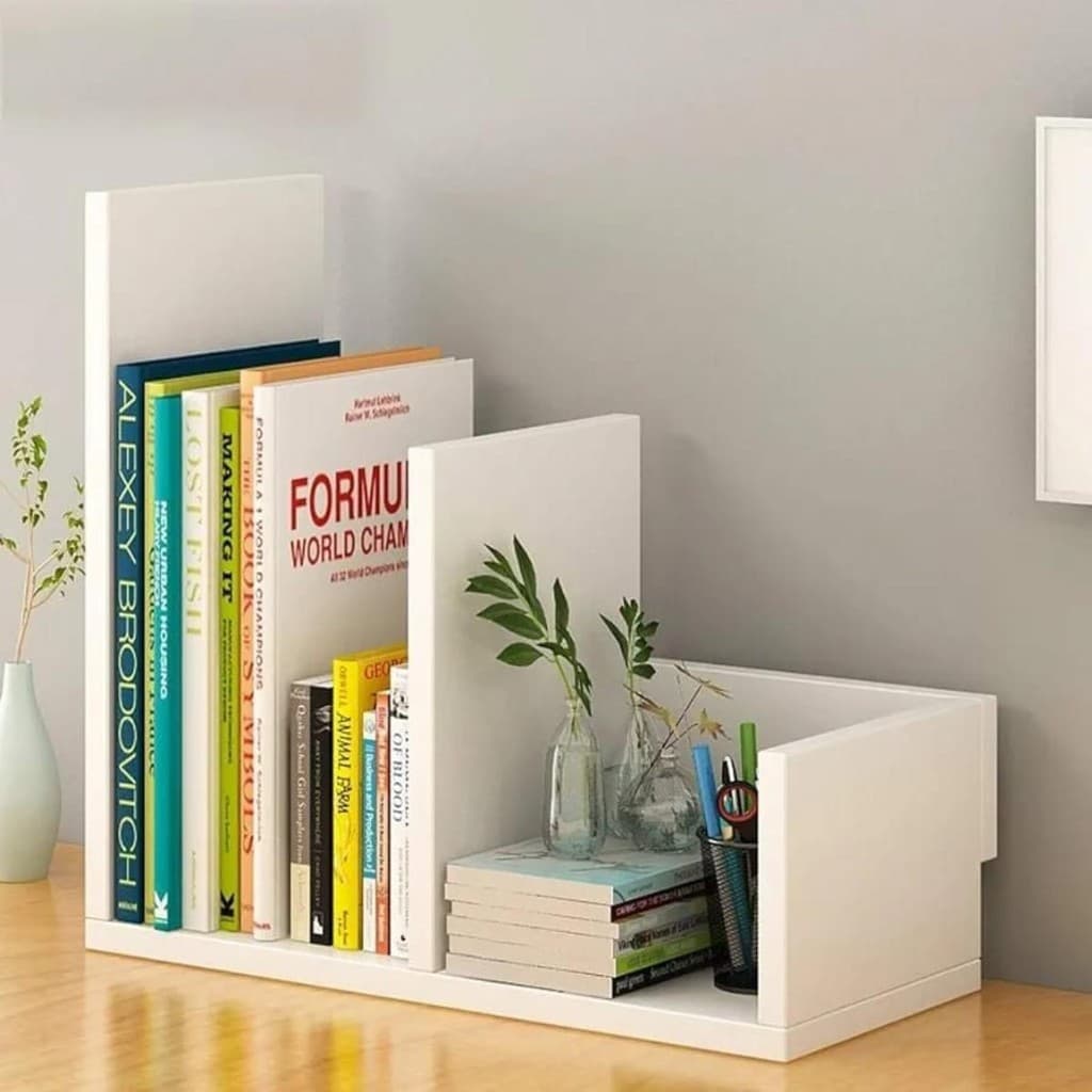 MINI NICHO PRATILEIRA SUPORTE DE LIVRO DE MESA MDF 35CM