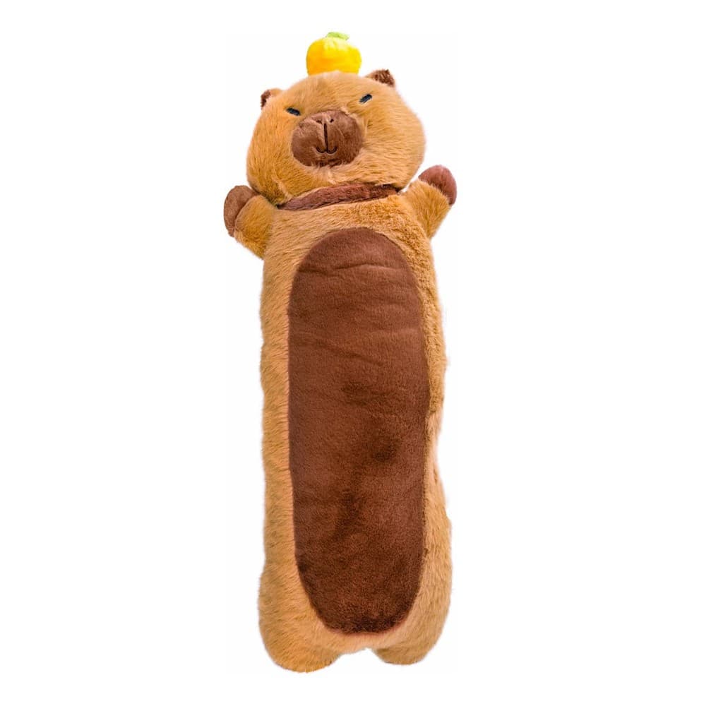 Almofada Capivara Filó De Pelúcia Fofa Antialérgica