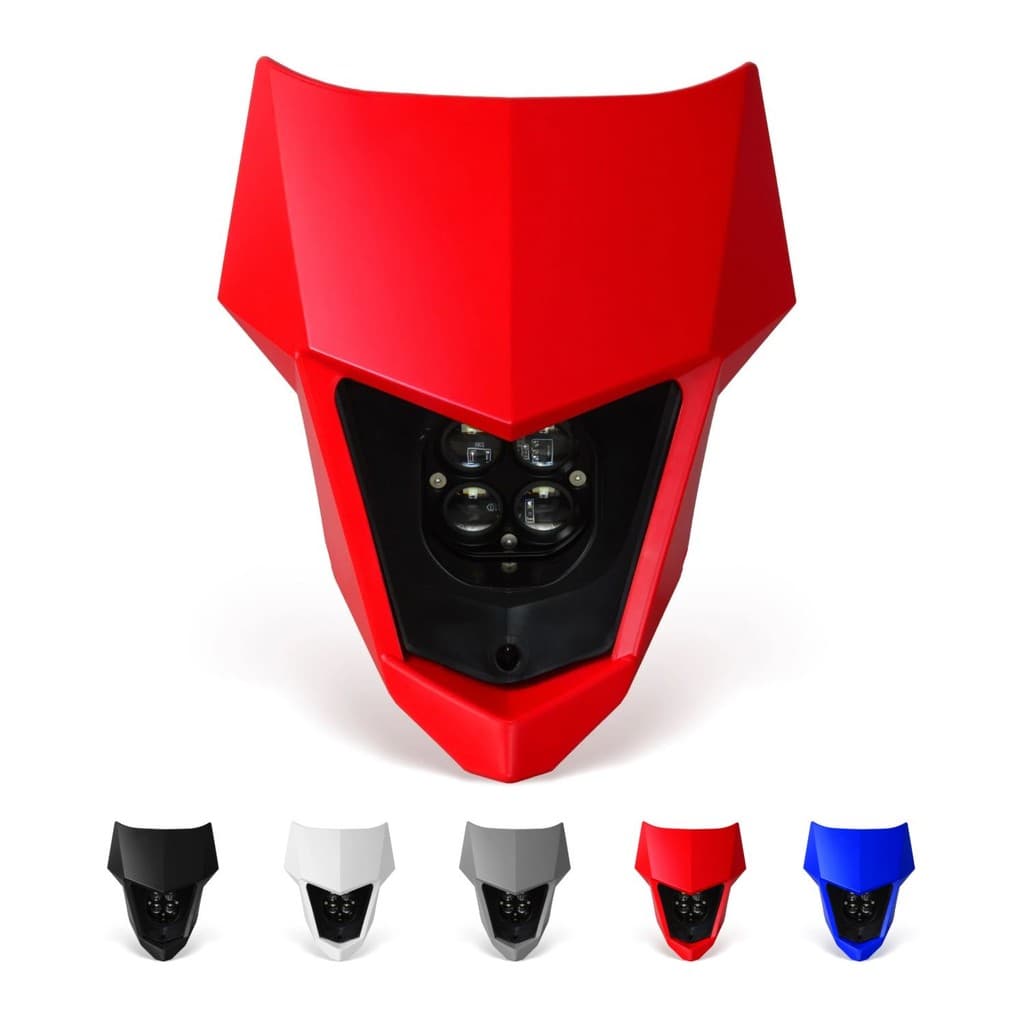 FAROL LED UNIVERSAL CRF 230 CRF 250F XR200 TORNADO TTR 230 ROCKLED - BIKER