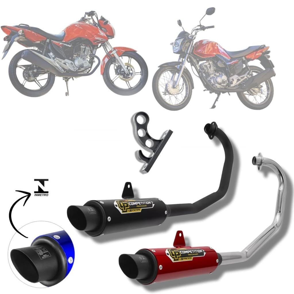 Ponteira Esportivo Fan/Start Mais Suporte Capacete 160 2016 a 2024 Para Moto Pro Tork Competition