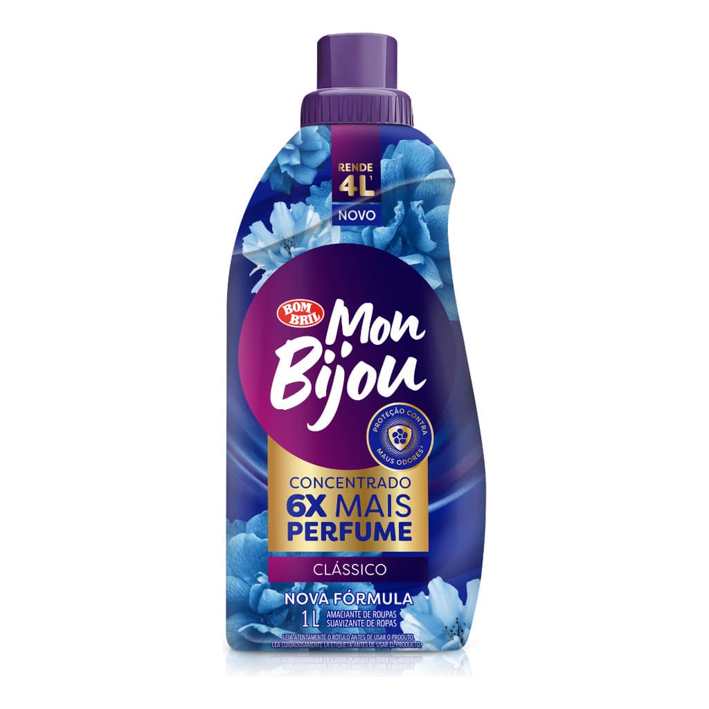 Amaciante Bom Bril Clássico Em Frasco 1 L