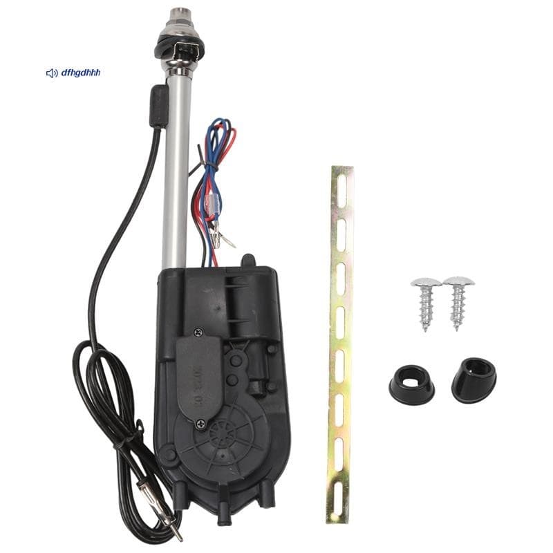 Antena Automática De Energia Elétrica Universal Para Carro SUV AM E FM Rádio Mastro Aéreo 12V