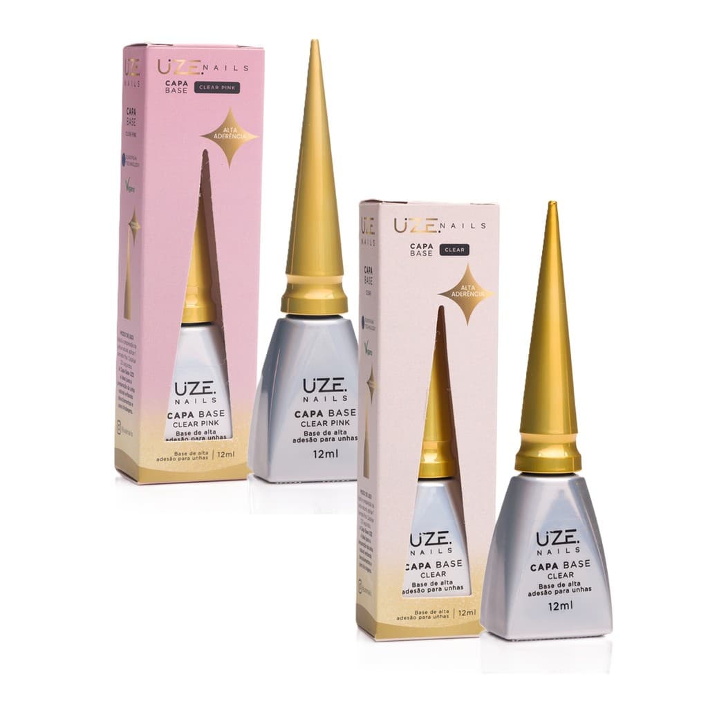 Capa Base Uze Nails 12ml para Prepação de unhas Acrigel