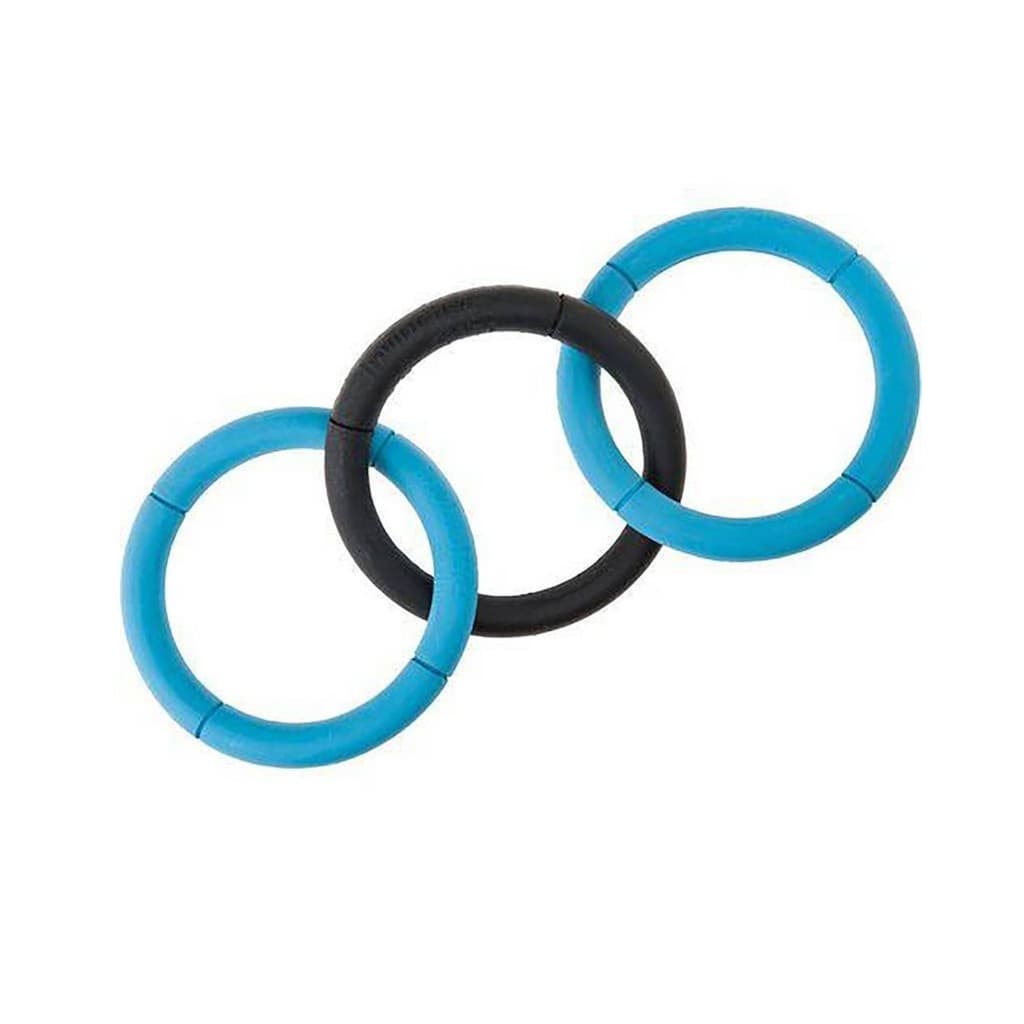 Brinquedo para Cães JW Invincible Chains Triplo G Azul