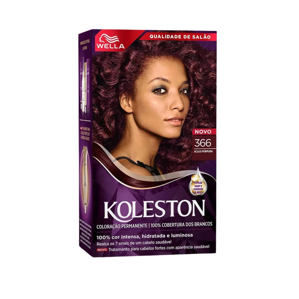 KOLESTON TINTA CABELO ACAJU PURPURA 0366