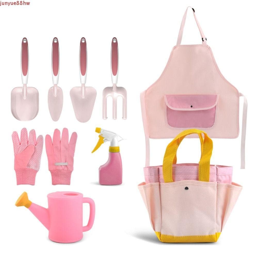 JUNYUE Conjunto De Ferramentas De Jardim Infantil , Espátula Colorida De Doces , Kit Plantio Para Crianças , Pá , Garfo