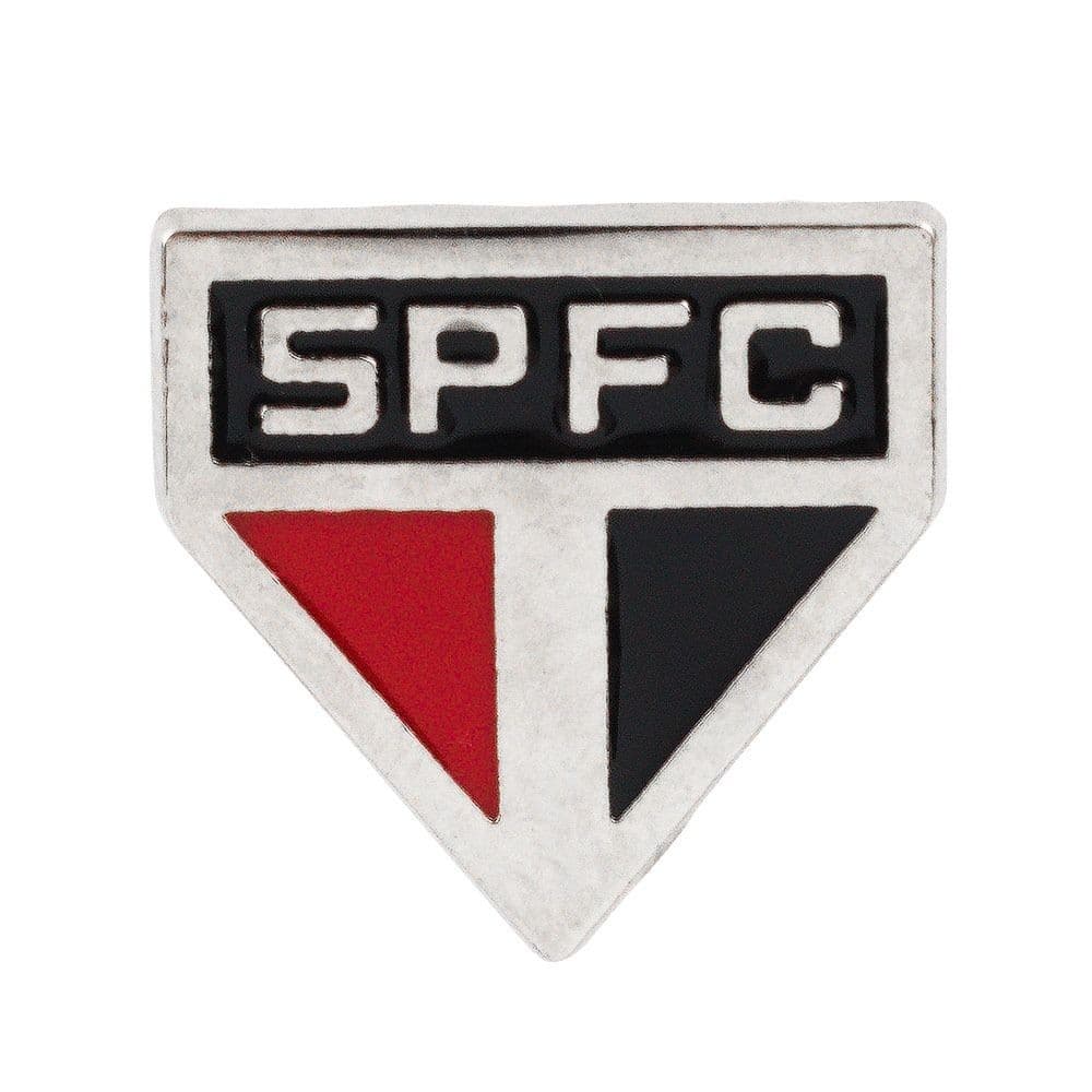 Broche Pin Botton Escudo SPFC Oficial Licenciado – Metal 2.2x2.2cm
