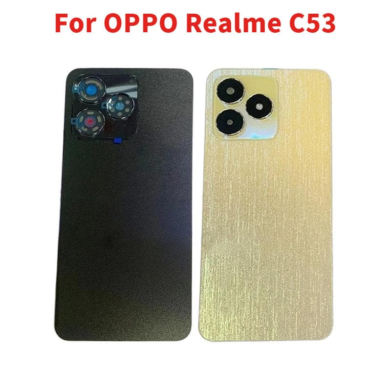 Para Oppo Realme C53 Substituição Bateria Capa Traseira