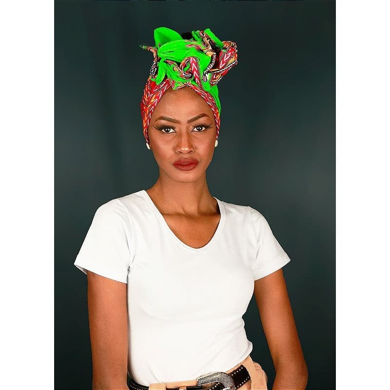 Turbante Africano - Multicor 24
