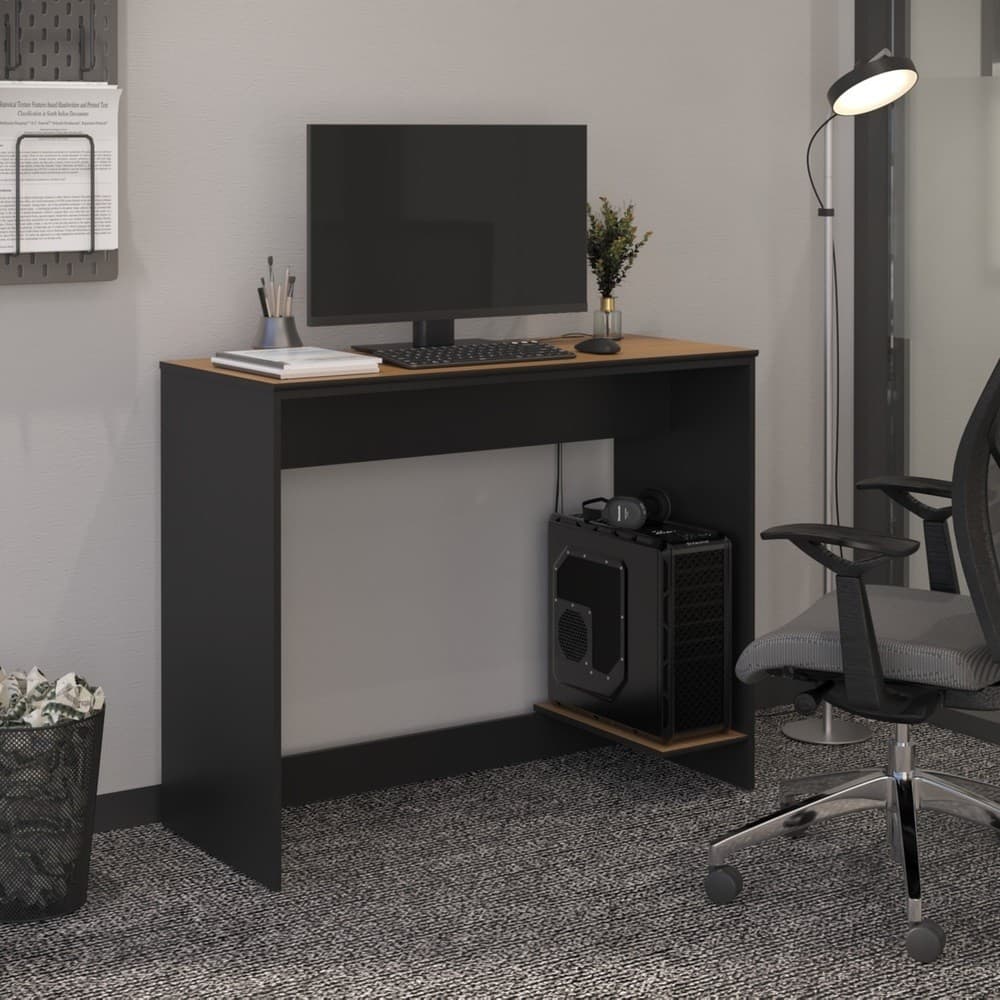 Escrivaninha Smart Office com Passa Fios e Tampo Mdf 91cm
