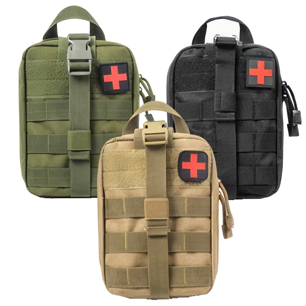 Bolsa Tática de Primeiros Socorros para Emergência – Compacta, Resistente e Organizada