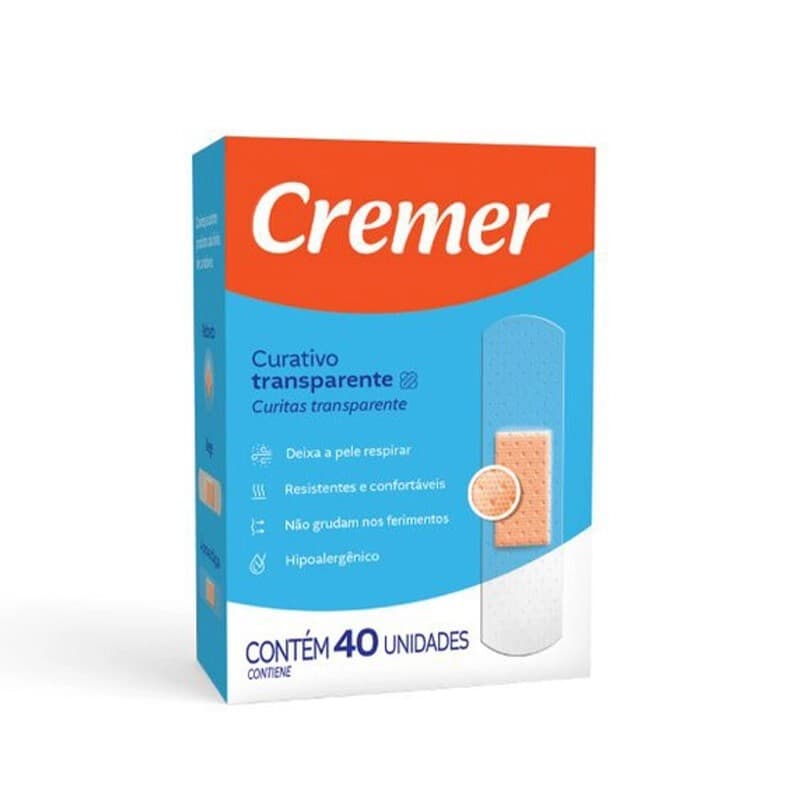 CURATIVO CREMER TRANSPARENTE C/40un