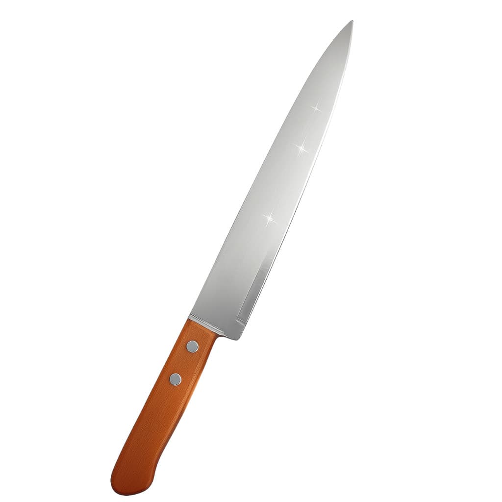 Faca Mestre Cozinheiro Churrasco Legumes 33 Aço Inox Madeira