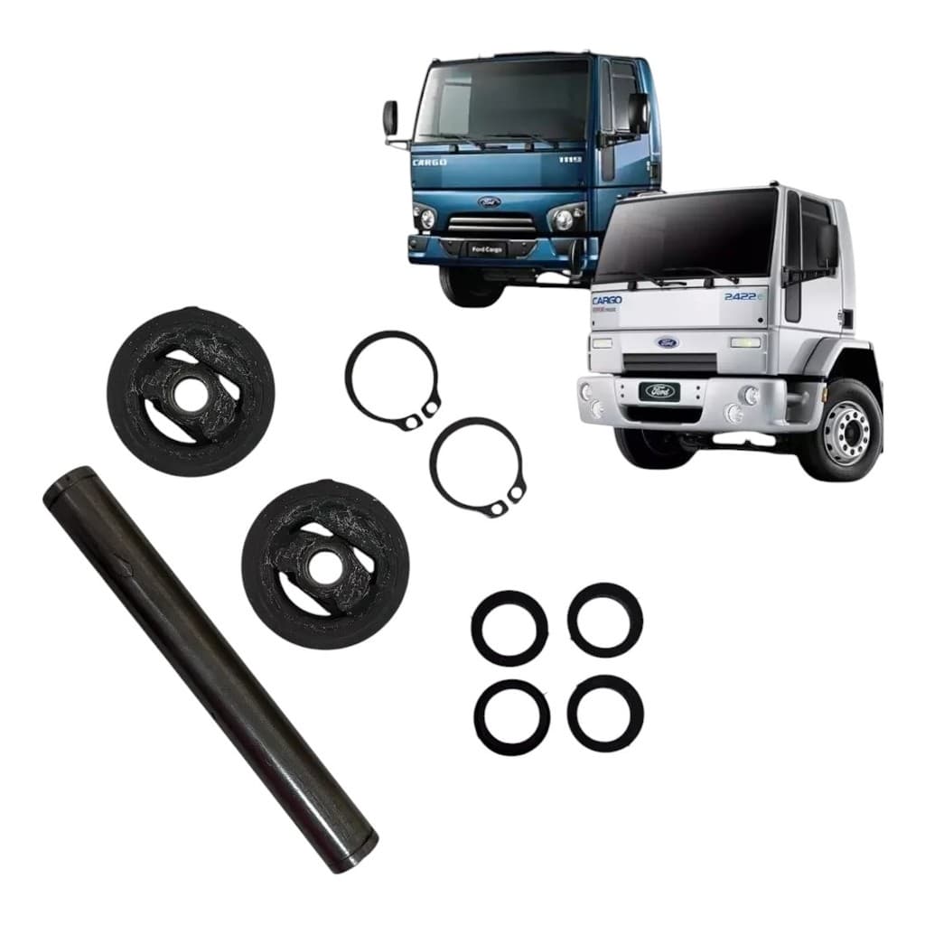 Kit Coxim Traseiro Cabine Ford Cargo Medio/ Pesado - 91/11