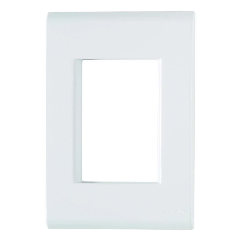 PLACA 3 POSTOS 4X2 LIZ BRANCA TRAMONTINA