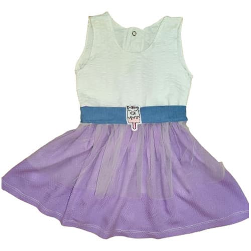 Vestido Bebê 9 A 12 Meses Com Saia De Tule Removível