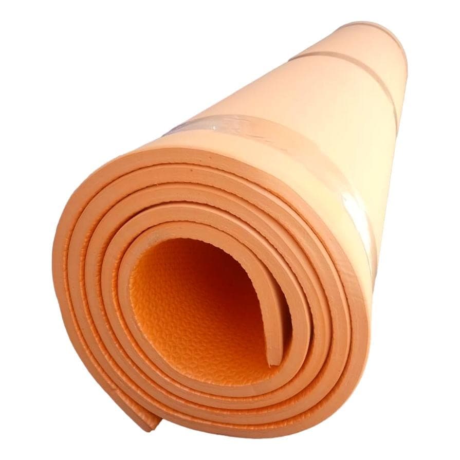 Tatame Manta Colchonete Forração Eva 10mm 200x100cm Laranja
