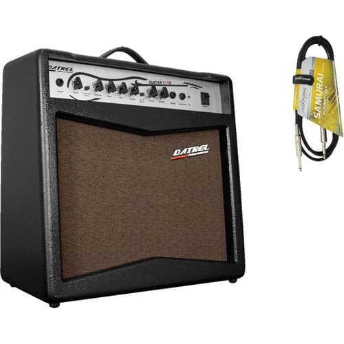 Cubo Amplificador Guitarra Datrel 1x12 150w + Cabo 3m Top