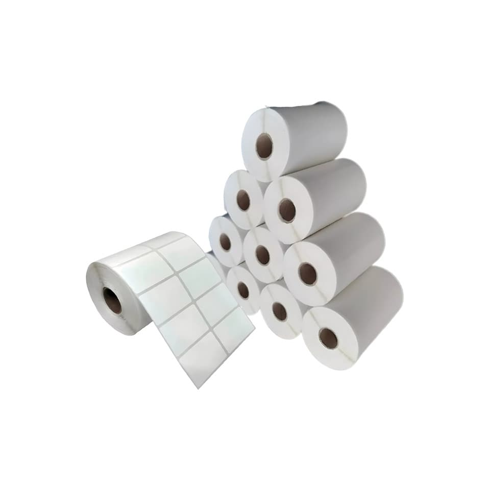 Kit C/ 10 Etiqueta Térmica 40x25mm Full Zebra - 2 Colunas