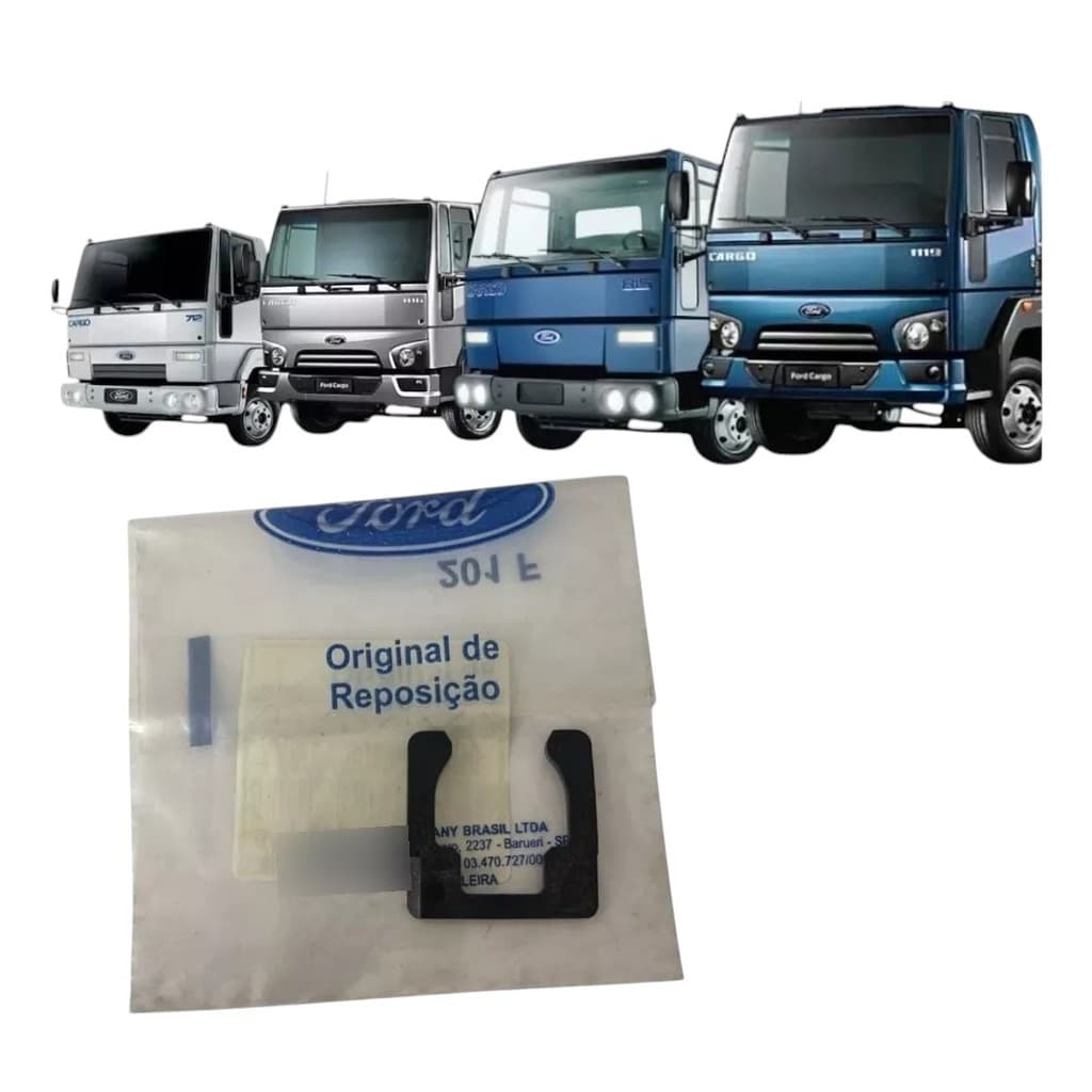 Trava Porta-luvas Retentor Ford 712/815/816/1119 - 10/19 Org