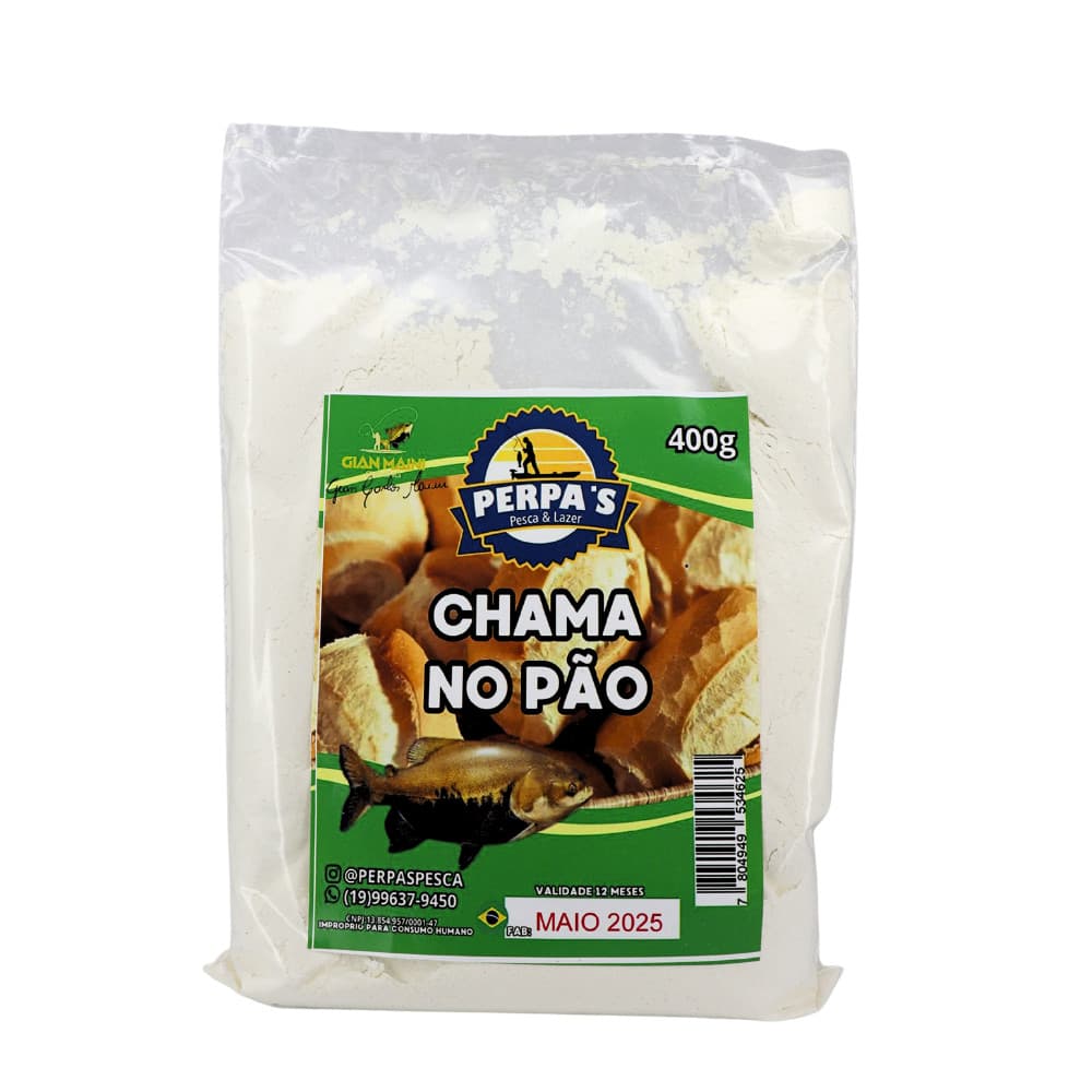 Massa Chama No Pão Perpas Pesca 400G