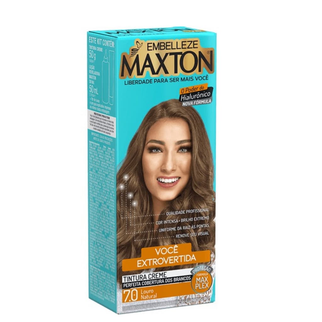 TINTA MAXTON 7.0 LOURO NATURAL