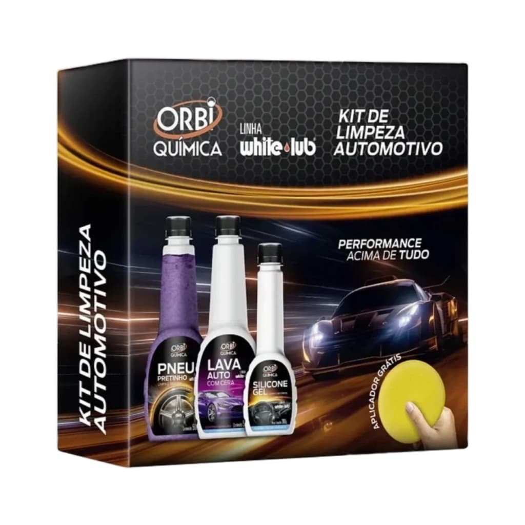 Kit Car Care Orbi Quimica Com Esponja Grátis
