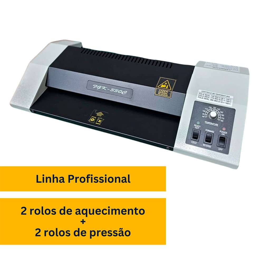 Laminadora e Plastificadora A3 330c - Linha Profissional