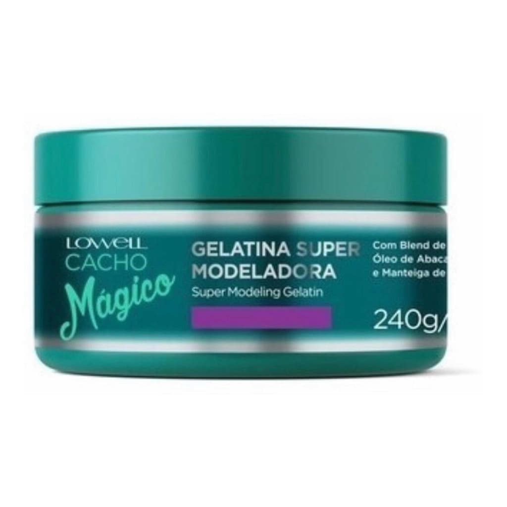 GELATINA SUPER MODELADORA 240G CACHO MÁGICO - LOWELL