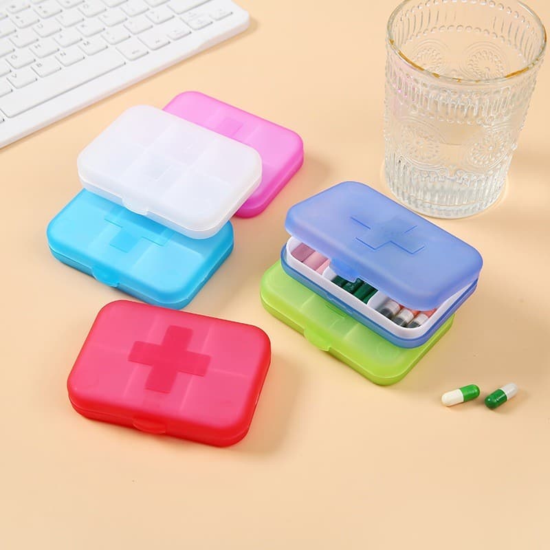 Mini Caixa de Medicamentos Selada à Prova d'Água e de Umidade para Viagens de Negócios e Transporte