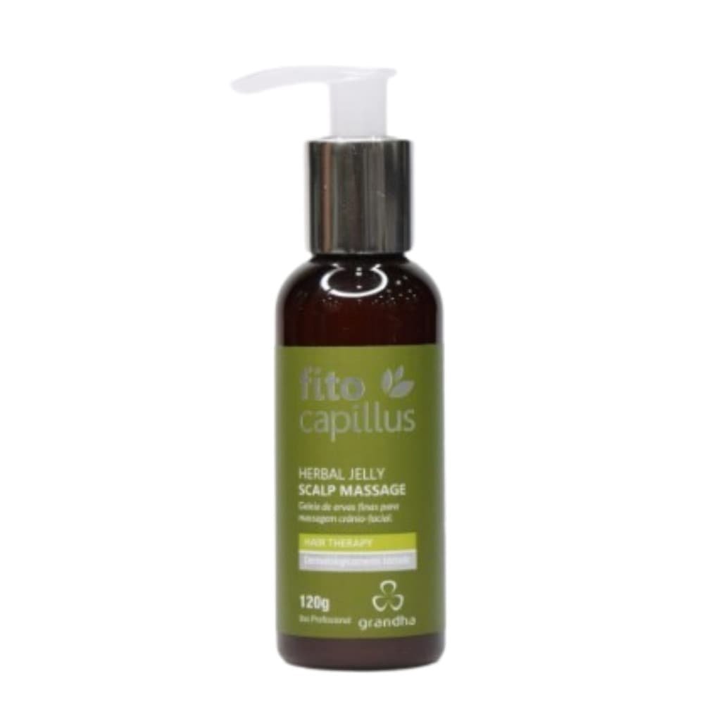 Gel de Massagem para Reparação do Couro Cabeludo 120g Herbal - Grandha