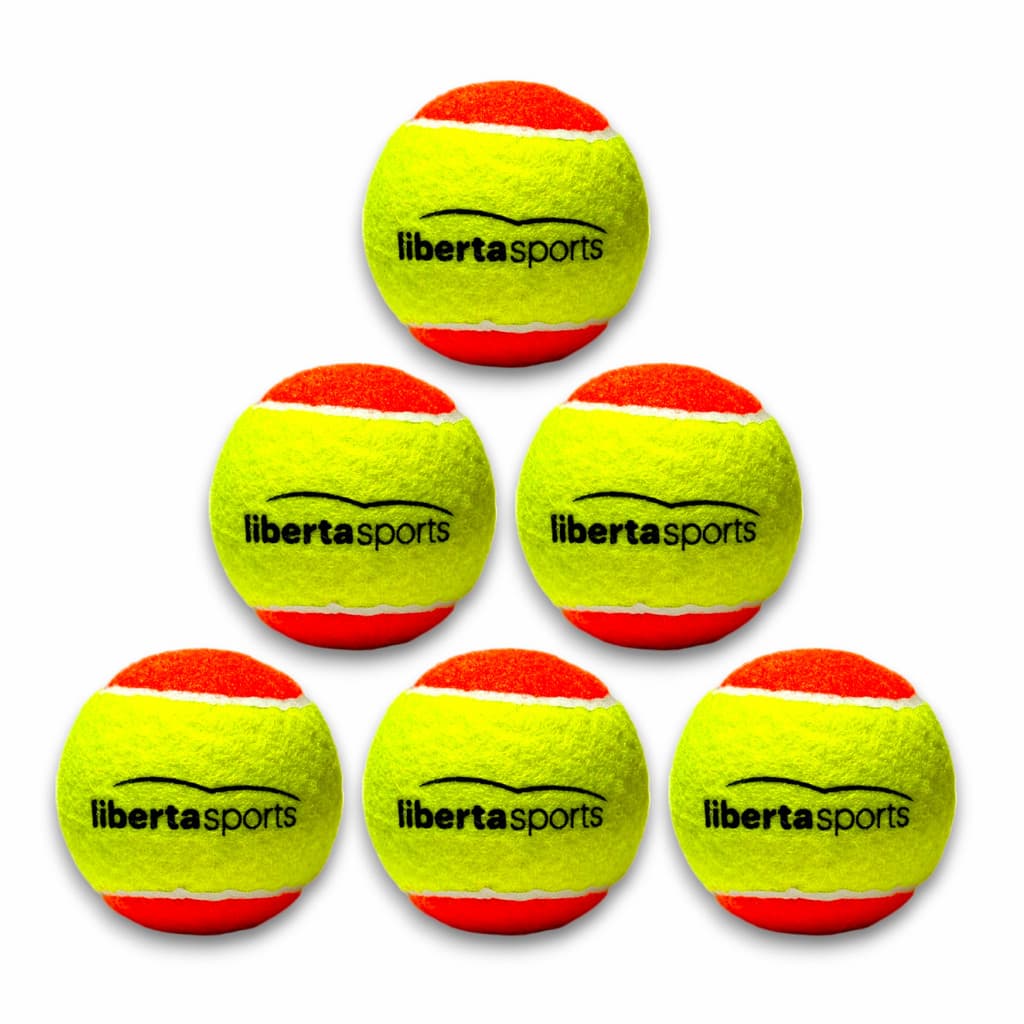 Bola Oficial Beach Tennis Liberta Sports Kit 6 Bolinhas Tenis Praia