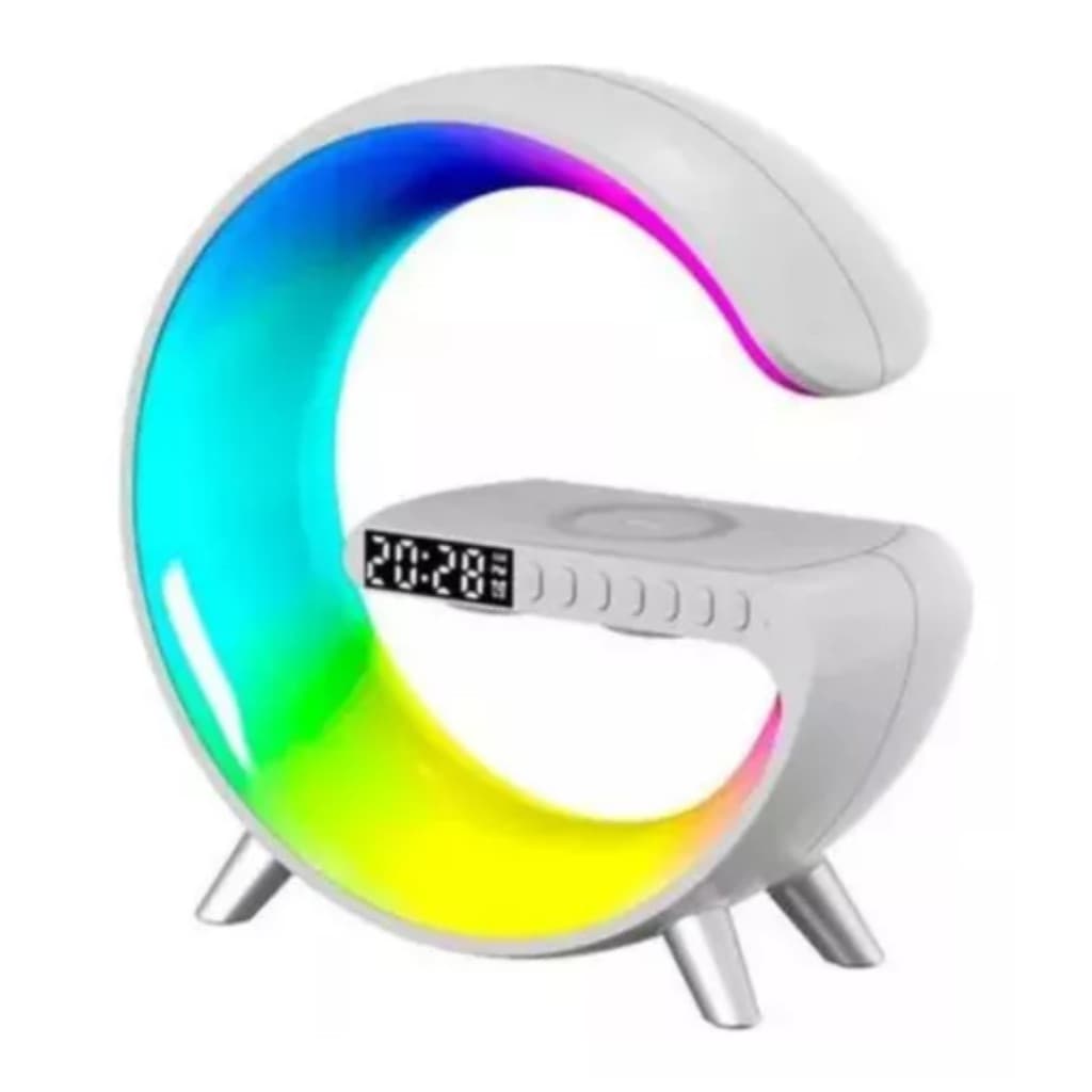 Luminária G De Mesa Bluetooth Smart Speaker C/ Som .