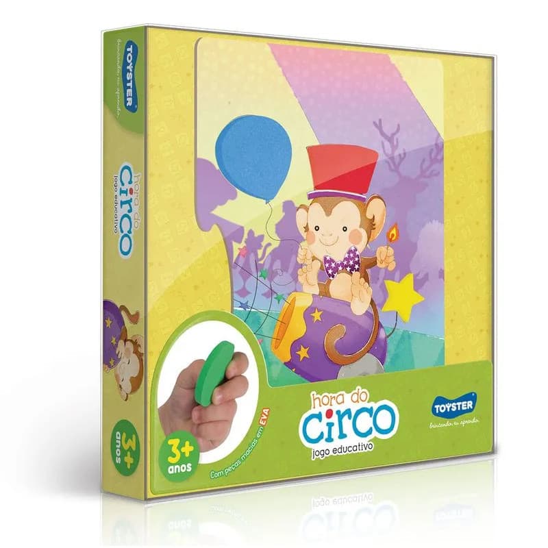 Jogo Educativo Pedagogico Quebra cabeca Hora Do Circo