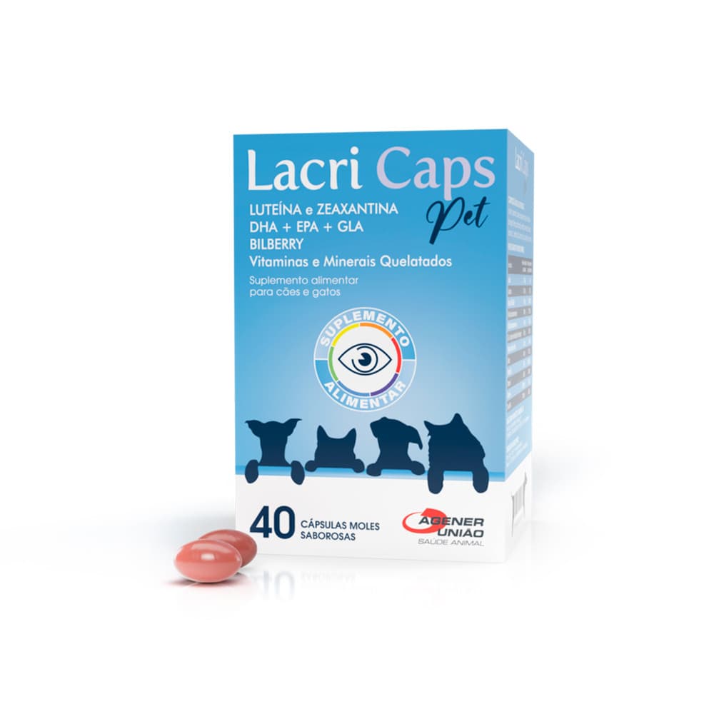 LACRI CAPS PET X 40 CAPS (AL)