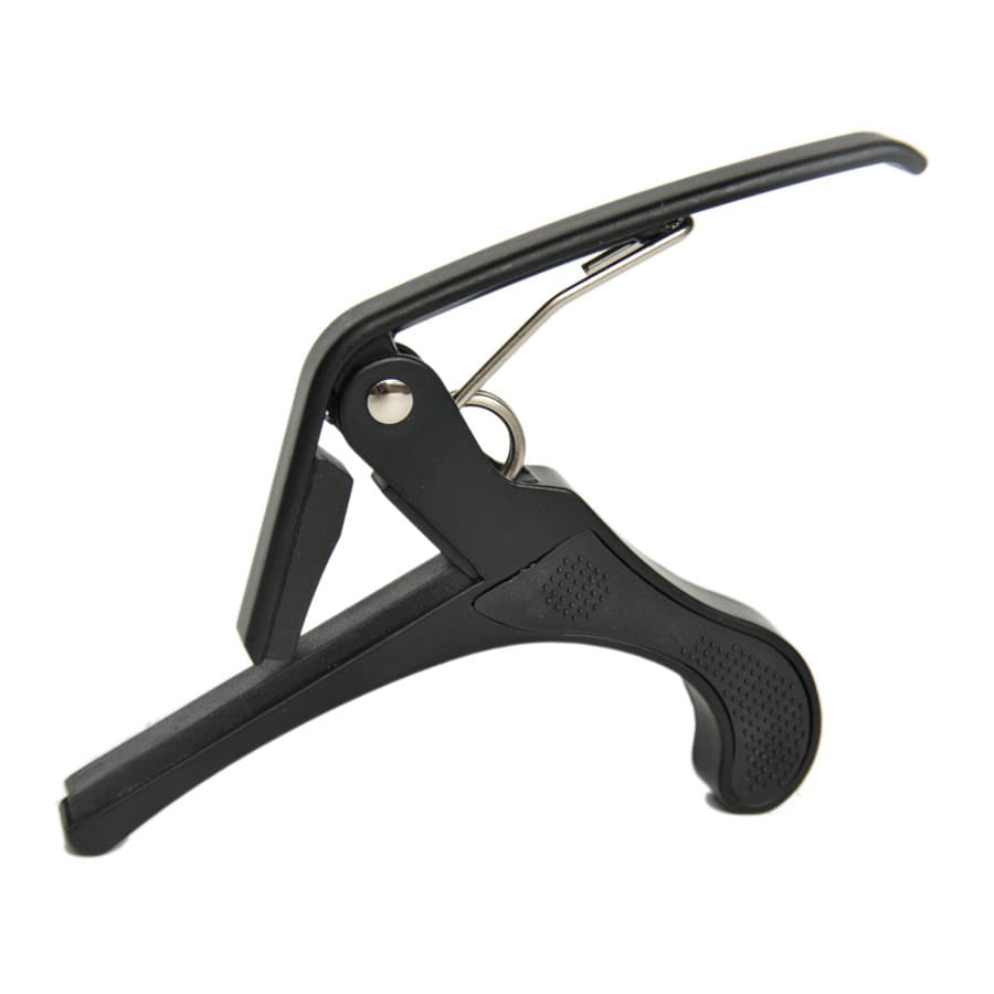 Capo Guitar Nut Guitarra acústica Aço e Nylon Baixo Ukulele braçadeira capotraste de violão de violão capo violão