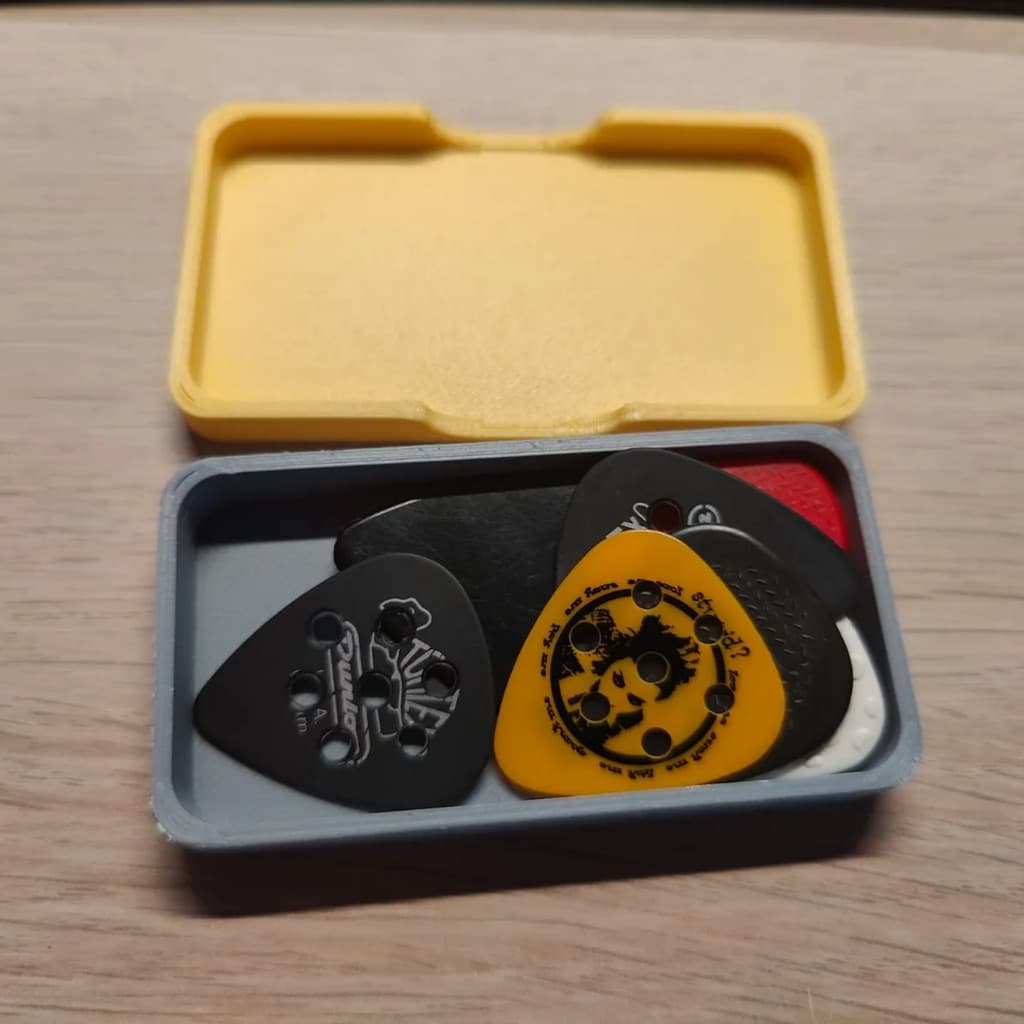 Suporte Porta Palhetas Case Basic Violao Guitarra Instrumentos Musicais e acessorios
