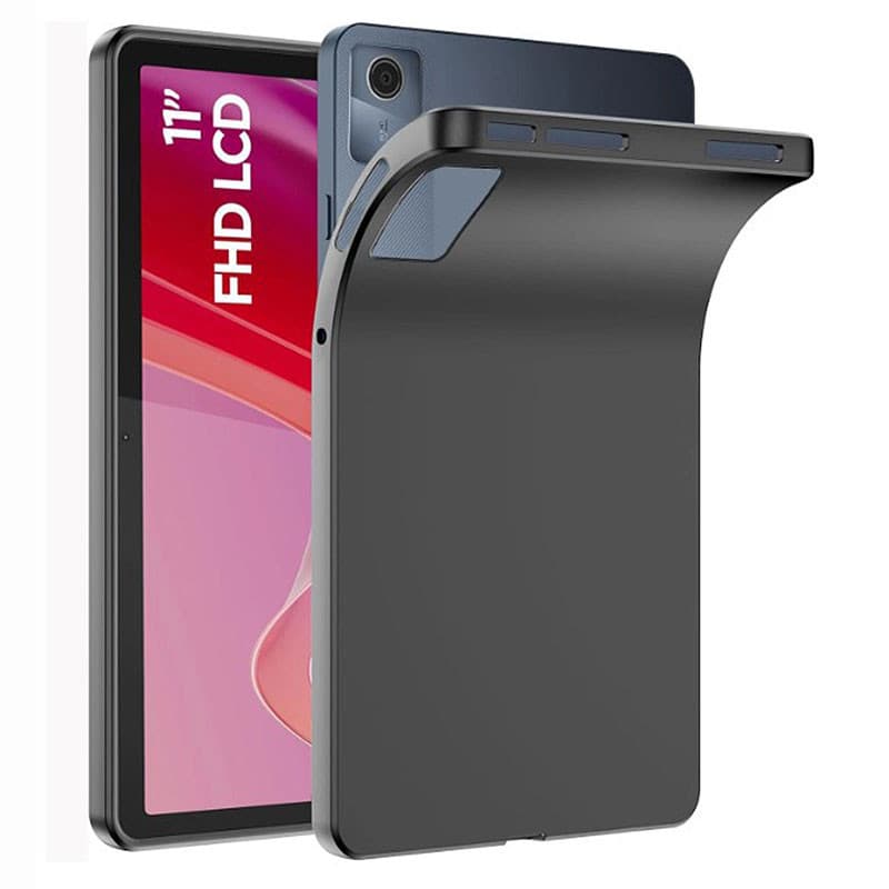Capa Para Tablet Lenovo Tab M8 M9 M10 M11 Plus 10.6 " 11 " TB-300FU 330FU Funda Preto Macio TPU Silicone À Prova De Choq